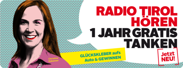 radiotirol.it Der Radio Tirol Glückskleber